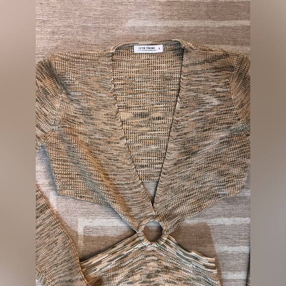 12th Tribe Knit Cutout Dress - Picture 4 of 5
